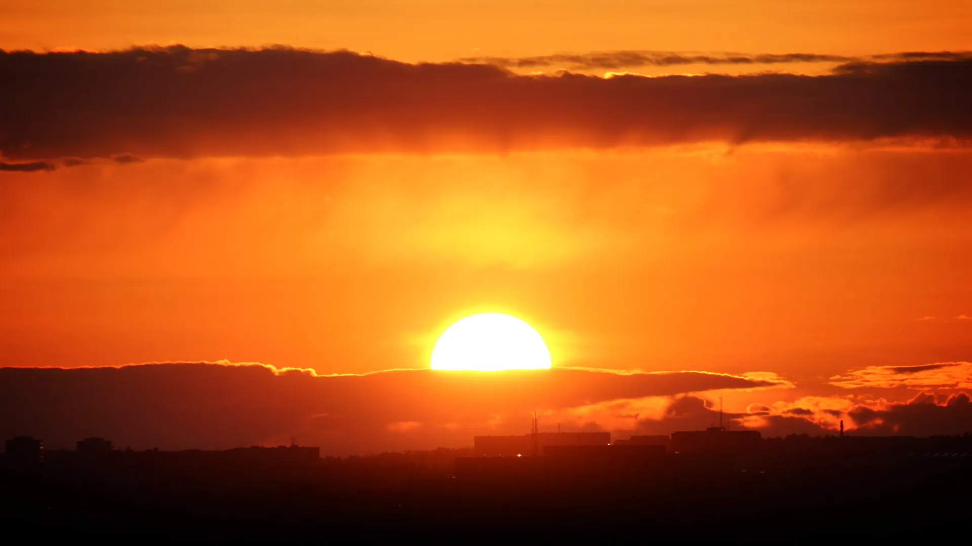 Solnedgång