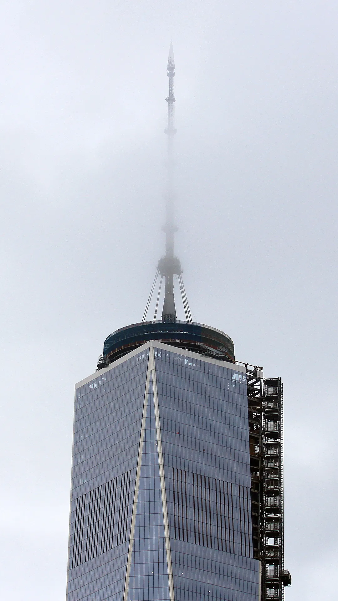 Toppen på One World Trade Center