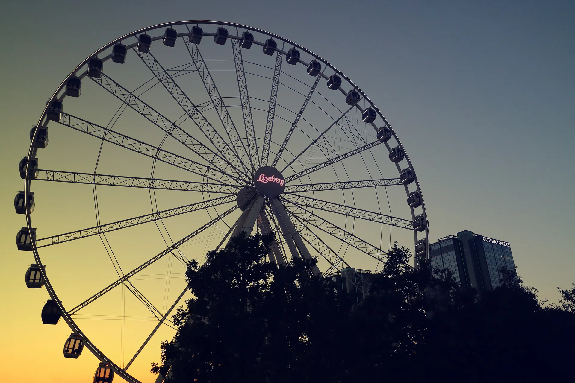 Liseberghjulet på Liseberg i Göteborg