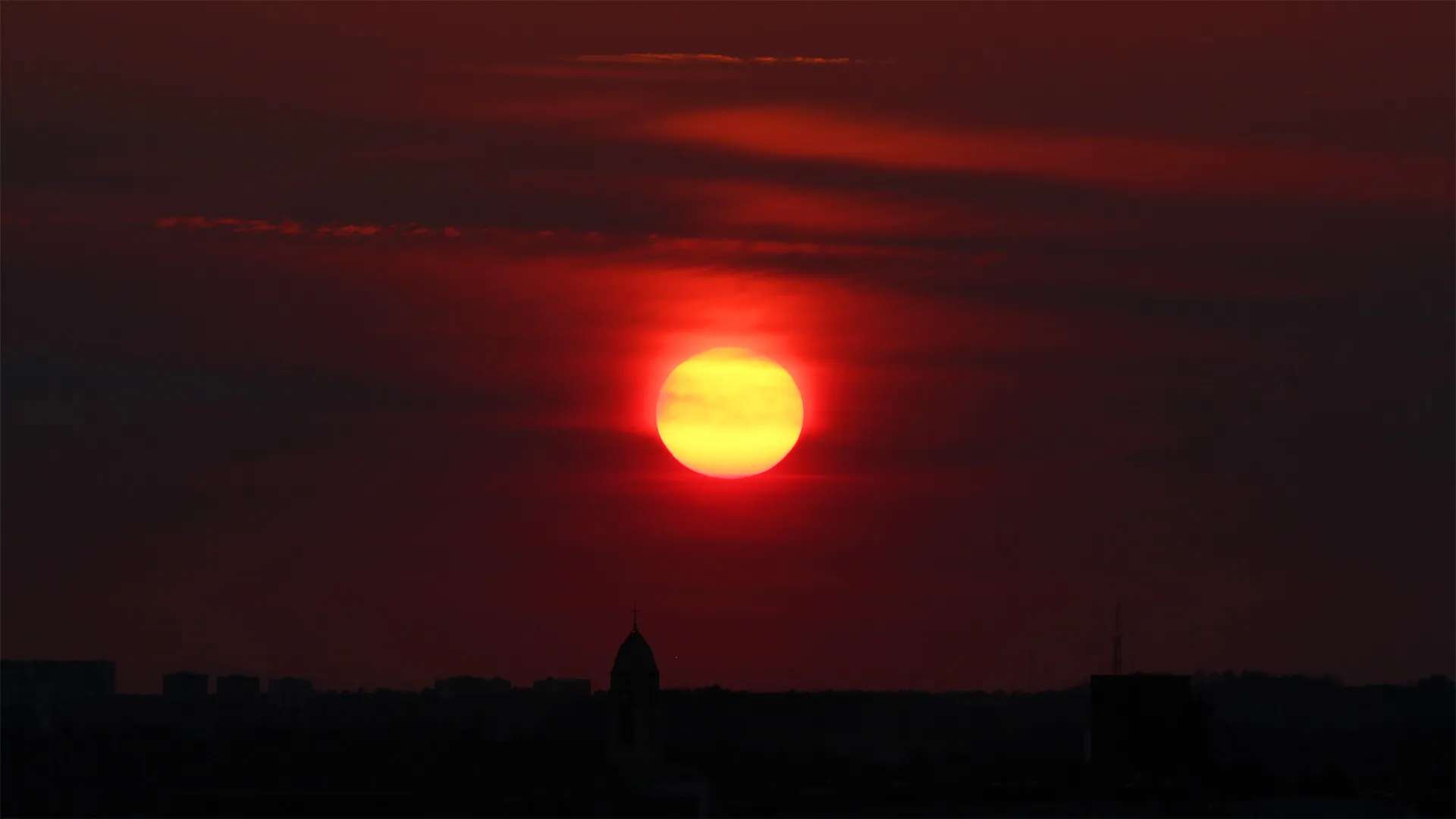 Solnedgång