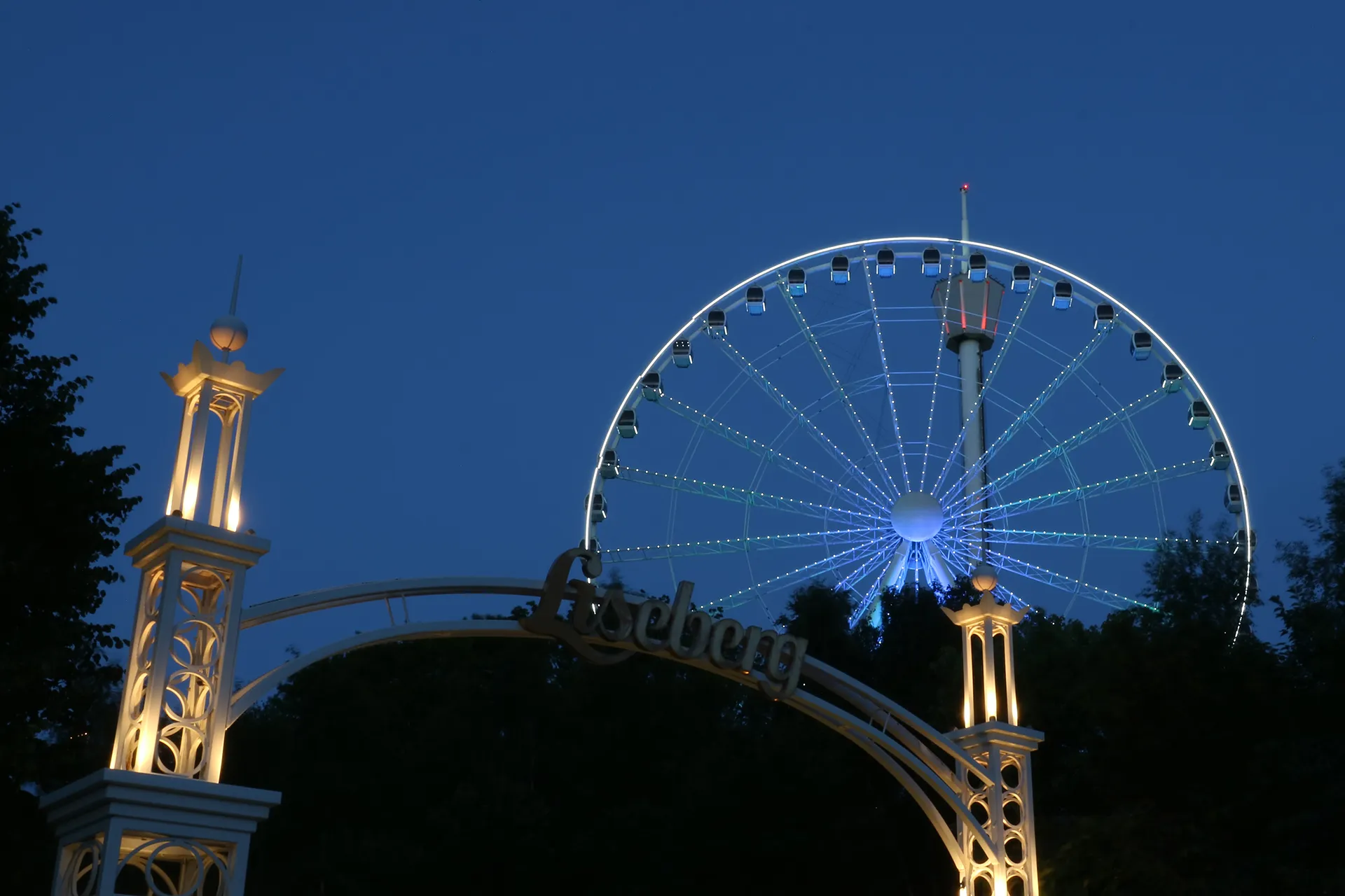 Liseberghjulet på Liseberg i Göteborg