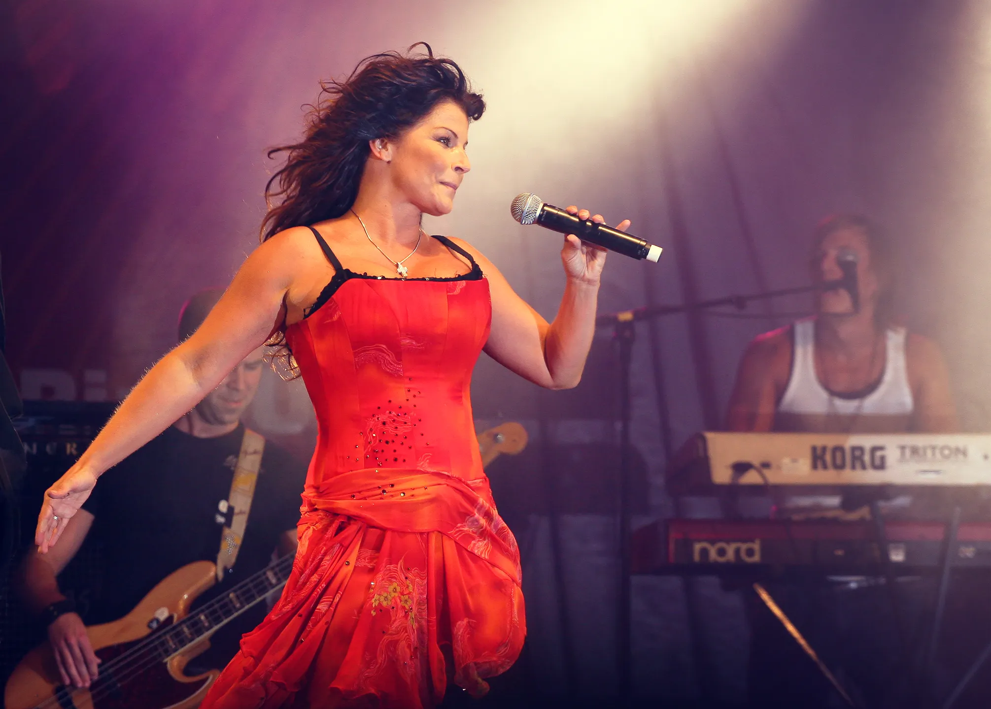 Carola uppträder på Rix FM Festival 2006