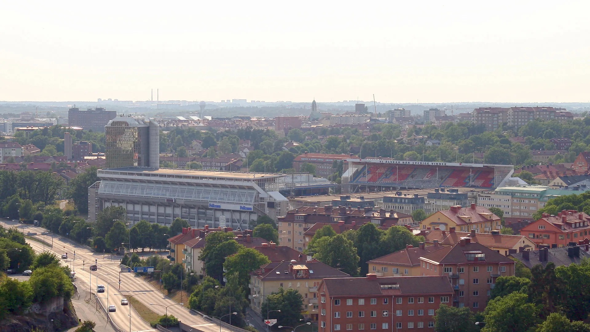 Råsunda på dagen