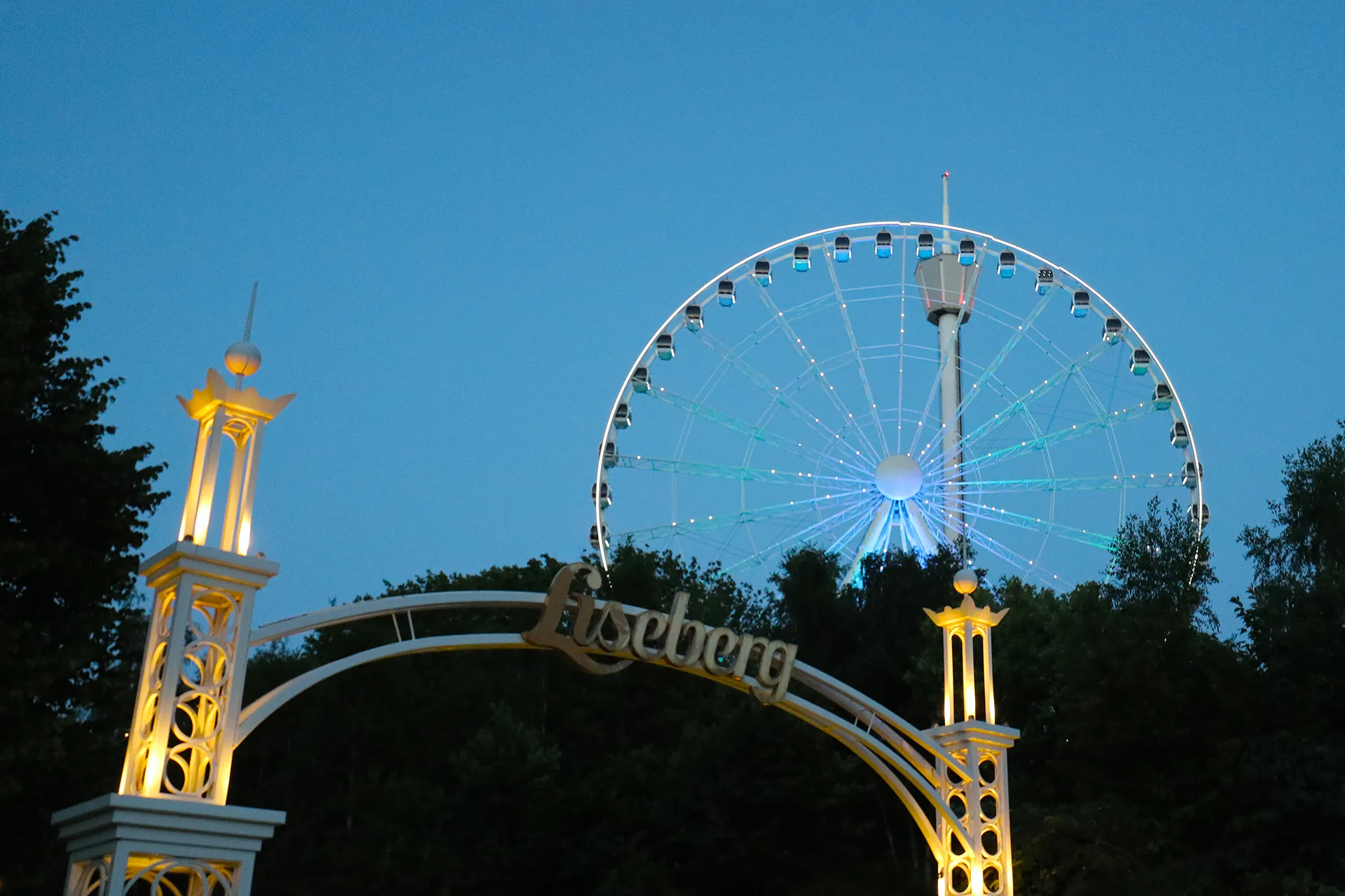Liseberghjulet på Liseberg i Göteborg
