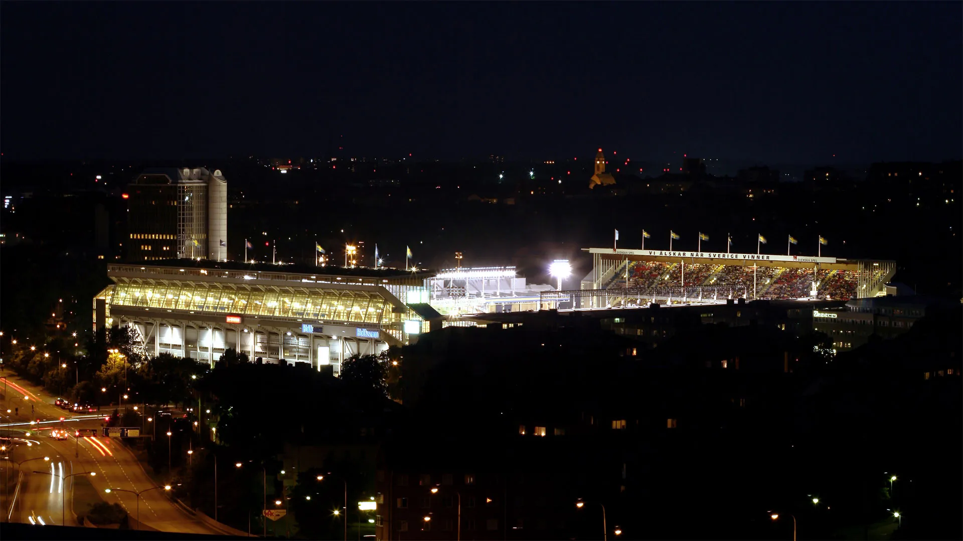 Match på Råsunda