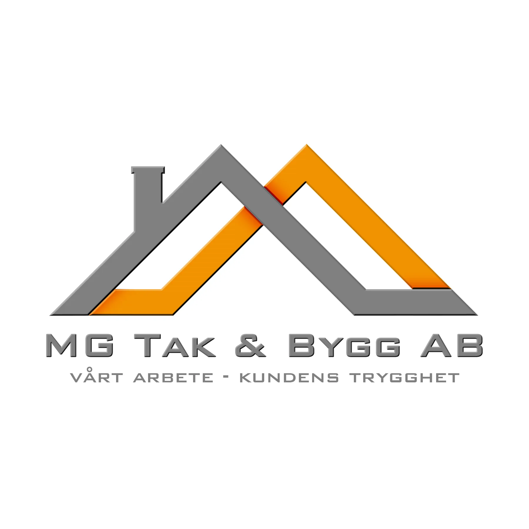 Logotyp för MG Tak & Bygg